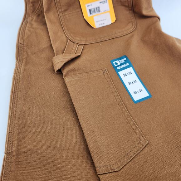 Carhartt Men's Size 38x34 Relaxed Fit Rugged Flex Duck Utility Pants BN3279-M - Picture 2 of 7